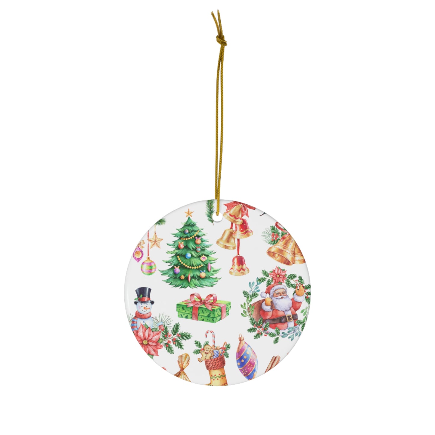 Ceramic Ornament, 1-Pack