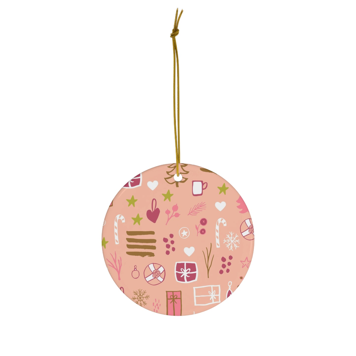 Ceramic Ornament, 1-Pack